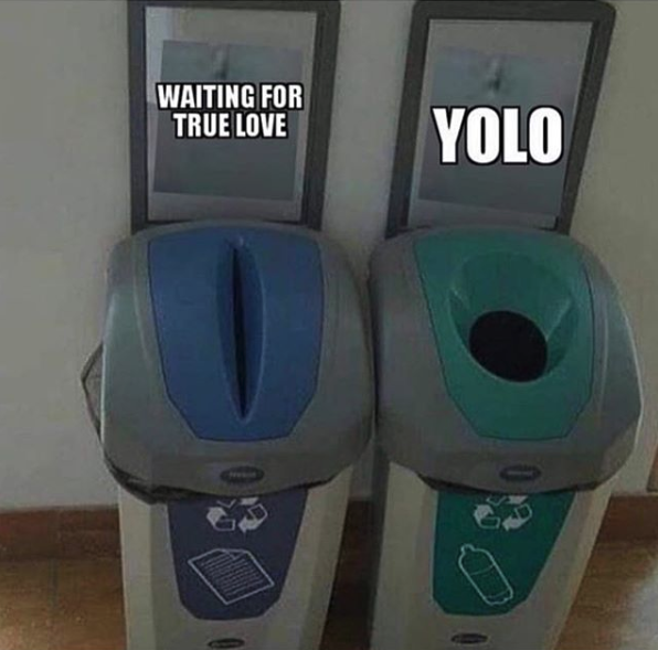 funny sex meme - waiting for true love yolo - Waiting For True Love Yolo