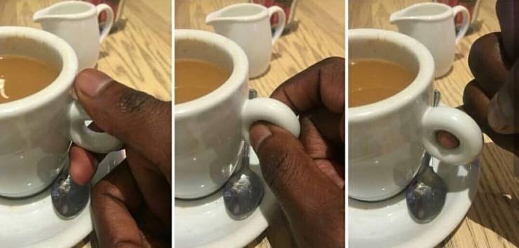 Nailed it - coffee cup