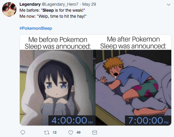 Pokemon Sleep meme - sleeping - Legendary May 29 Me before