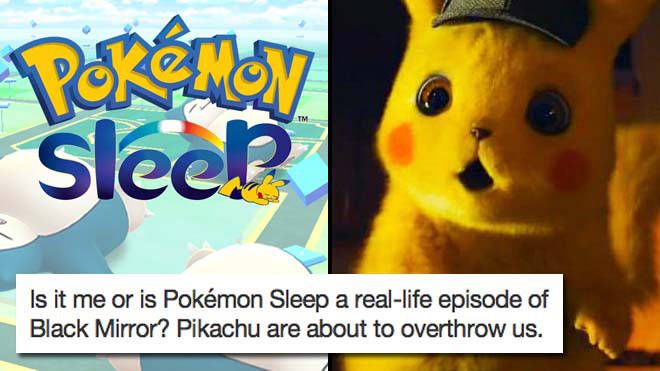 Pokemon Sleep meme - Peker Sleep Is it me or is Pokmon Sleep a reallife episode of Black Mirror? Pikachu are about to overthrow us.