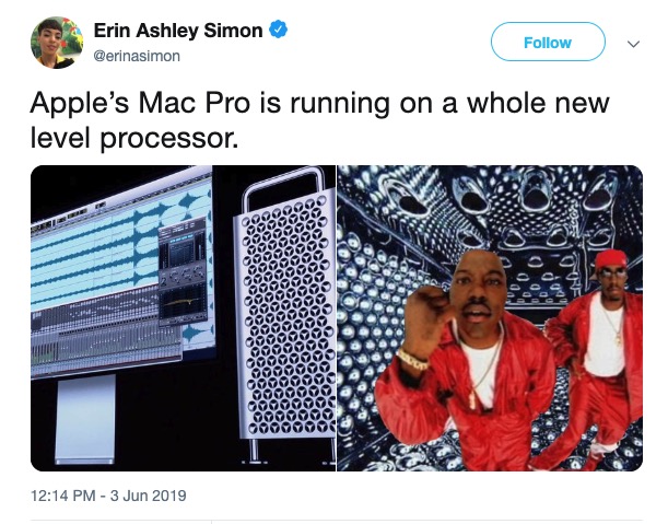 Mac Pro Cheese Grater memes - mo money mo problems - Erin Ashley Simon Apple's Mac Pro is running on a whole new level processor. One hod