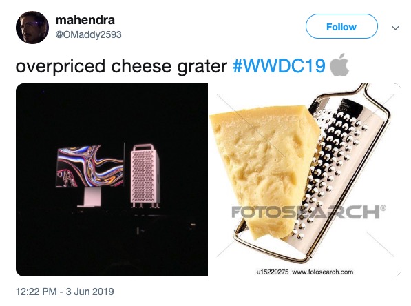 Mac Pro Cheese Grater memes - mahendra overpriced cheese grater Fotosearch u15229275