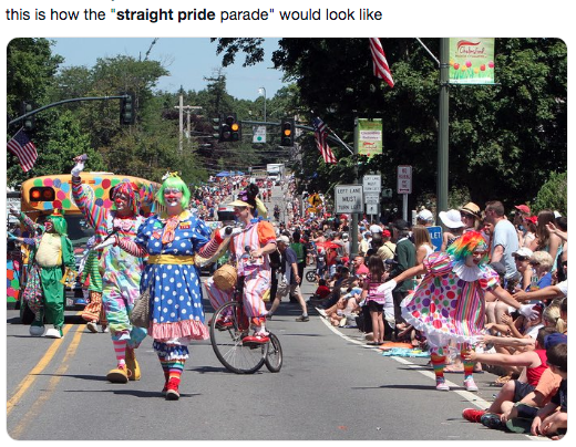 Straight Pride Parade Memes - crowd - this is how the straight pride parade