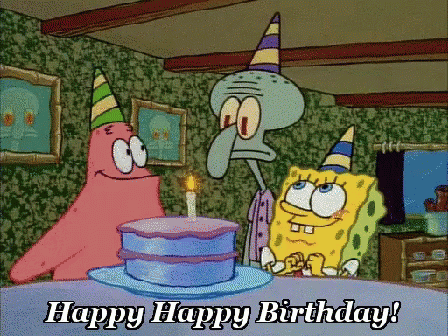 spongebob birthday meme - spongebob birthday meme - Happy Happy Birthday!