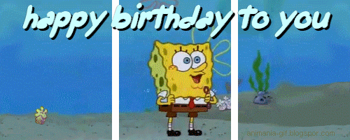 spongebob birthday meme - happy birthday gif funny spongebob - happy birthday to you