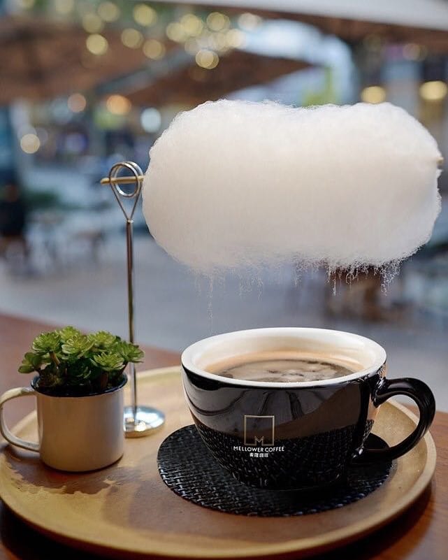 coffee cotton candy cloud - Mellower Coffee