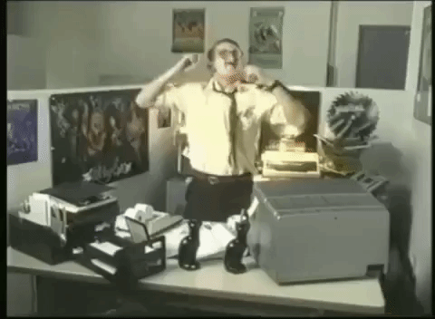 monday work memes - mad office gif