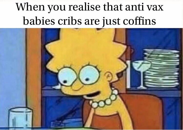 anti-vaxx memes that say, smash bros switch memes - When you realise that anti vax babies cribs are just coffins