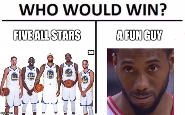 funny nba finals meme that about demarcus cousins warriors - Who Would Win? Five All Stars Afunguy Si