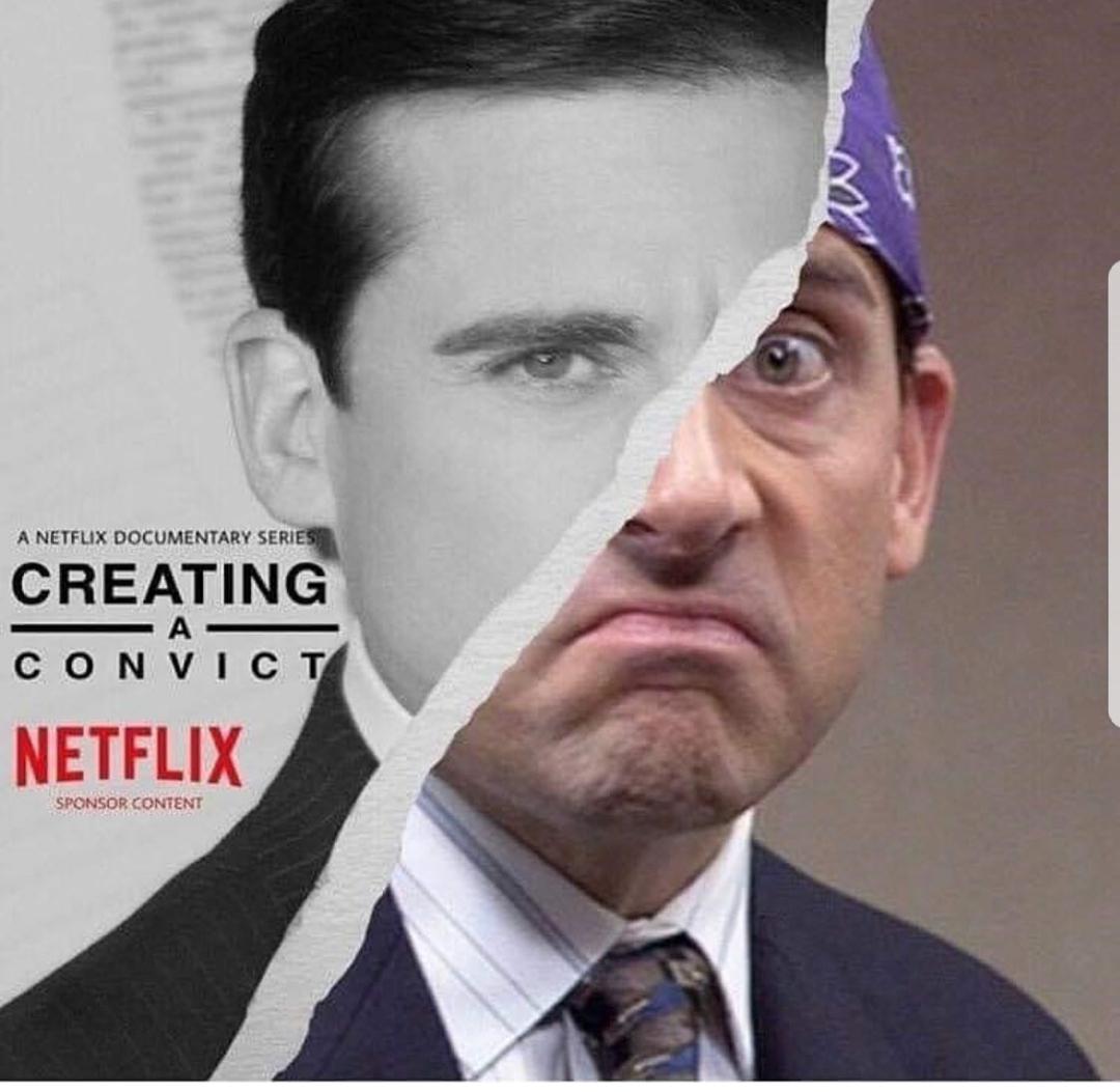 the office memes - michael scott funny - A Netflix Documentary Series Creating Convict Netflix Sponsor Content