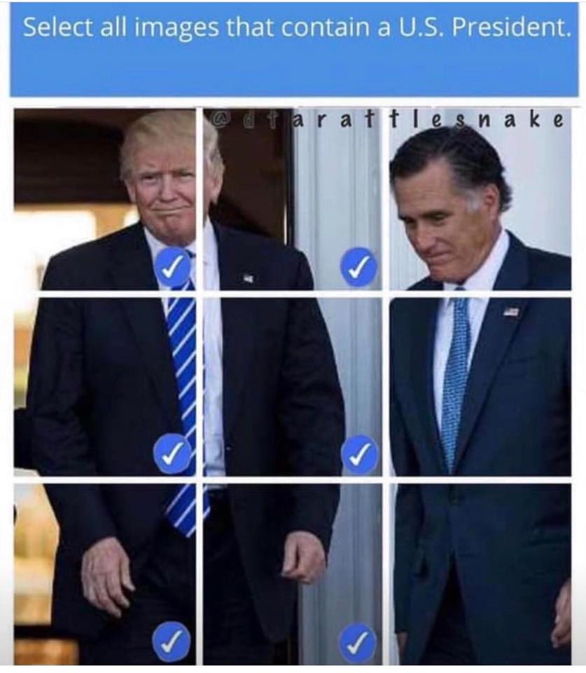 Trump memes - necktie - Select all images that contain a U.S. President. ta rattlesnake Die