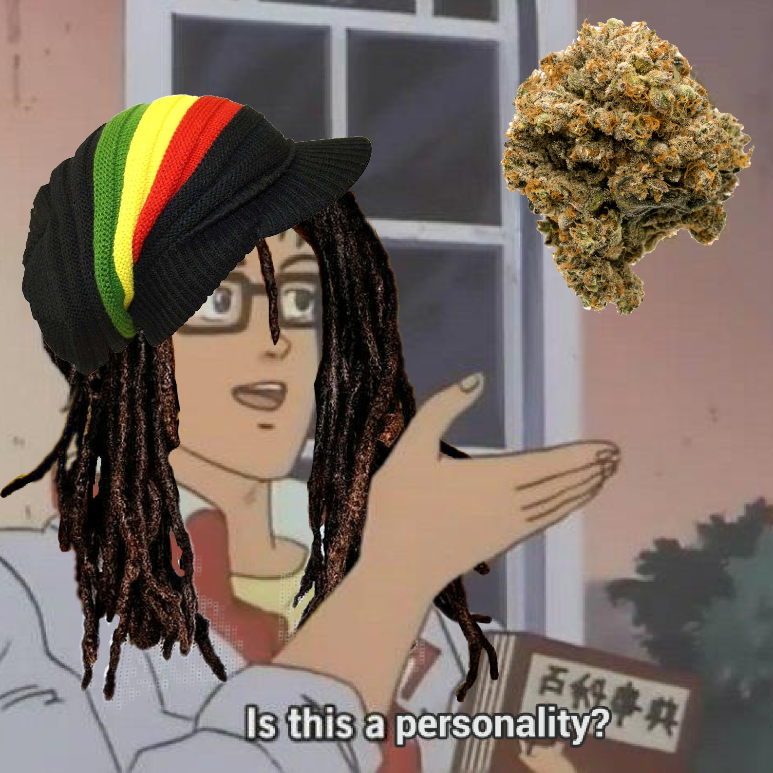 weed meme- pigeon fortnite meme - 60 Is this a personality?