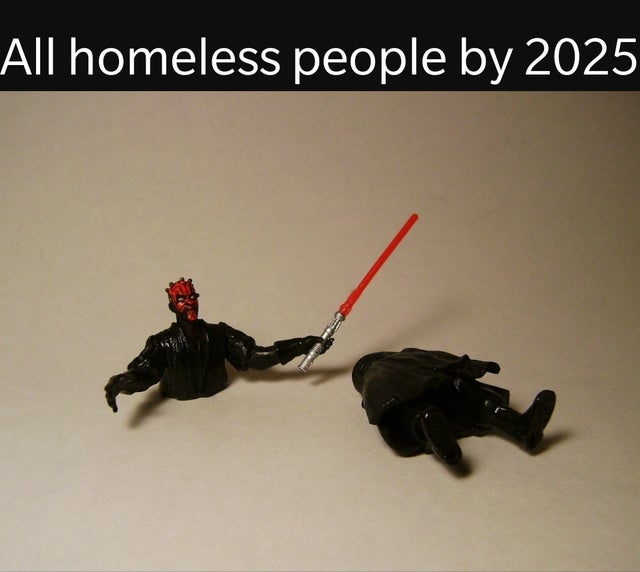 meme - All homeless people by 2025