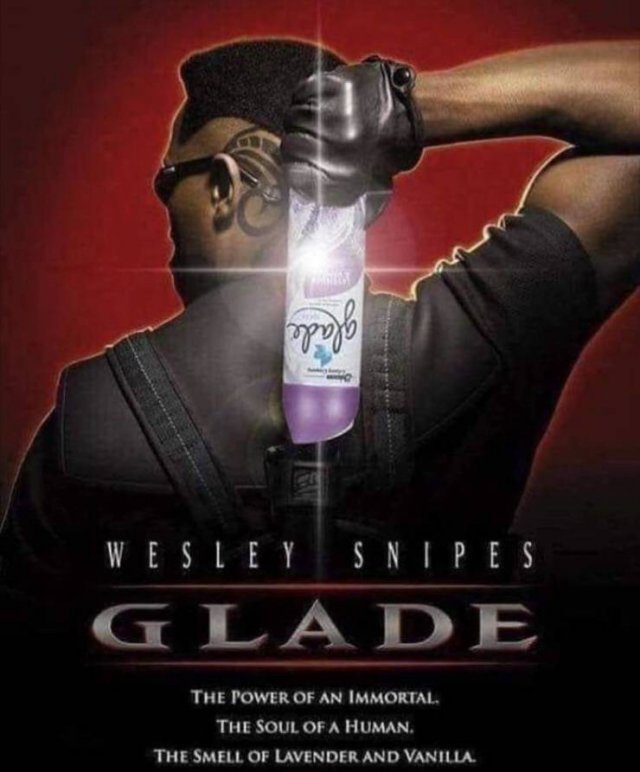 wesley snipes blade poster - Wesley Snipes G La De The Power Of An Immortal. The Soul Of A Human. The Smell Of Lavender And Vanilla