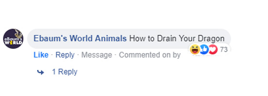organization - Ebaum's World Animals How to Drain Your Dragon Od 73 Message Commented on by 4 1