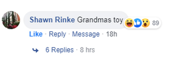Film - Shawn Rinke Grandmas toy 3D 89 Message 18h 4 6 Replies 8 hrs