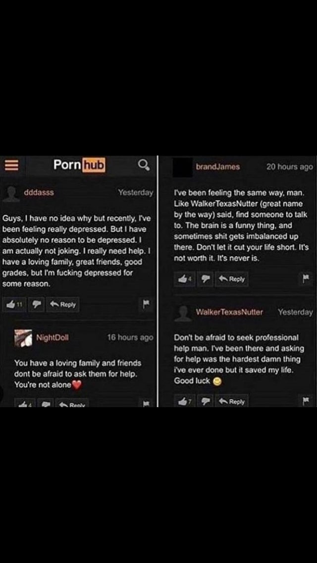 ricky espinosa - Pornhub brandJames 20 hours ago dddasss Yesterday Guys. I have no idea why but recently, I've been feeling really depressed. But I have absolutely no reason to be depressed. am actually not joking. I really need help. I have a loving fami