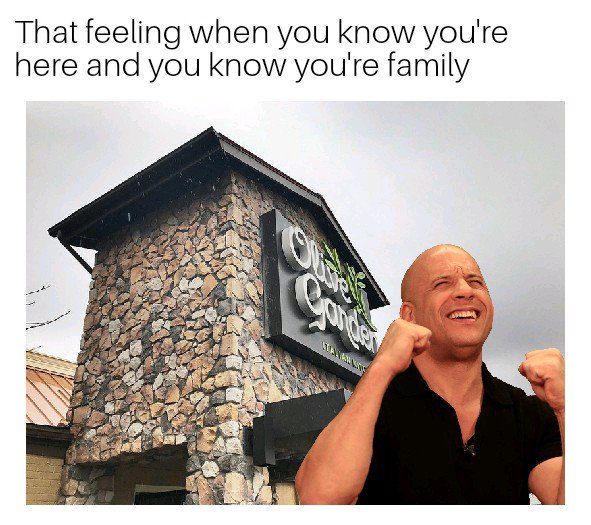 That feeling when you're here and you're family.