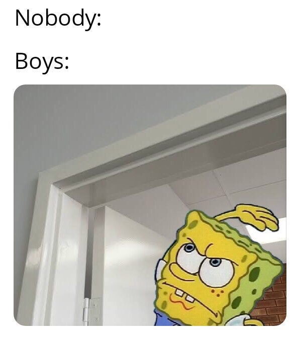 Funny Relatable Meme that says - nobody meme boys - Nobody Boys