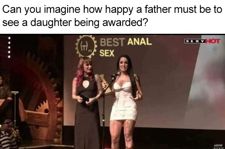 Can you imagine how happy a father must be to see a daughter being awarded? Best Anal Sexy Hot Sex