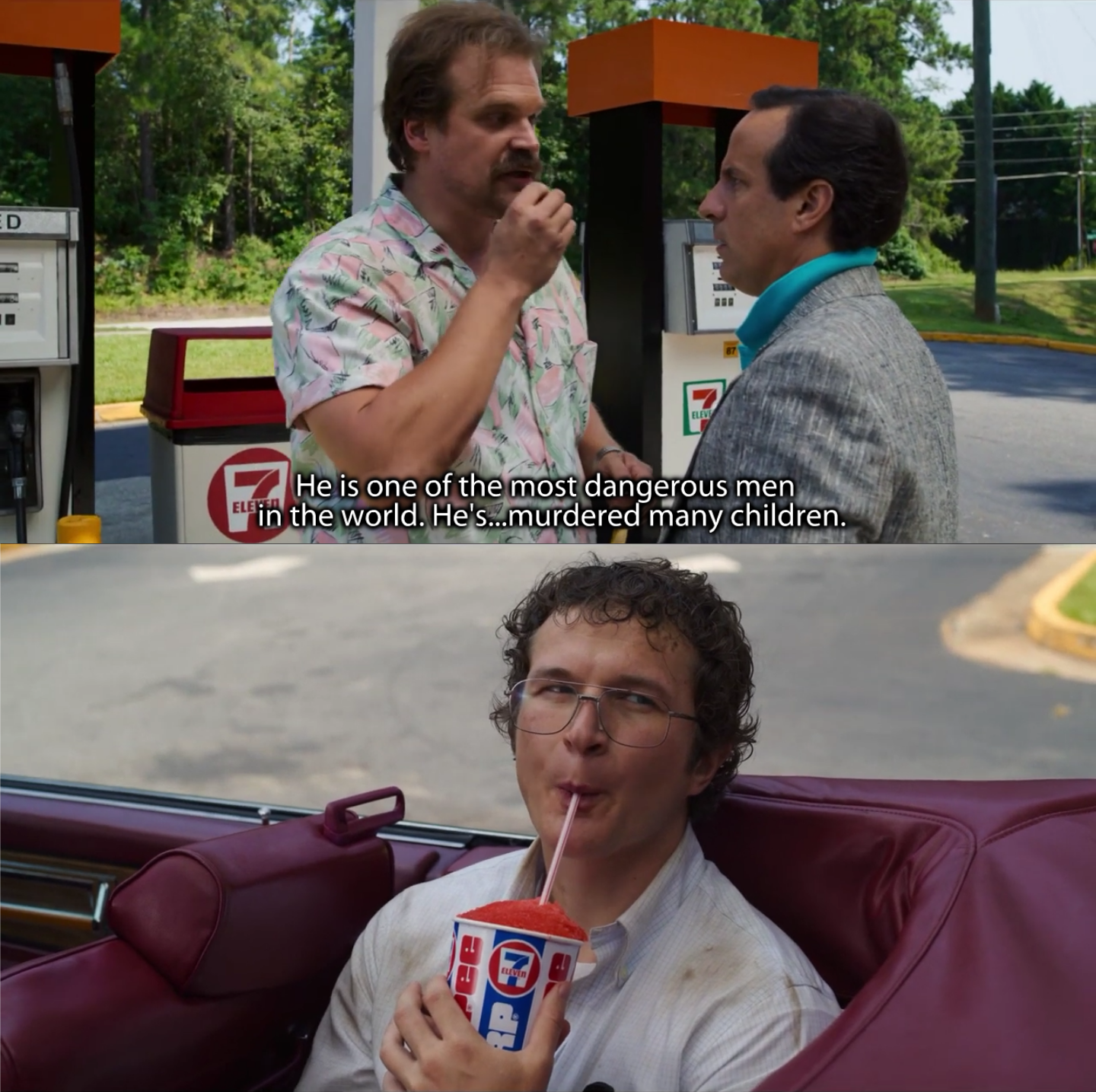 alexei stranger things slurpee - . He is one of the most dangerous men me in the world. He's...murdered many children. Nd
