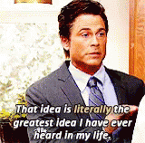 best idea ever gif - That idea is literally the greatest idea I have ever heard in my life.