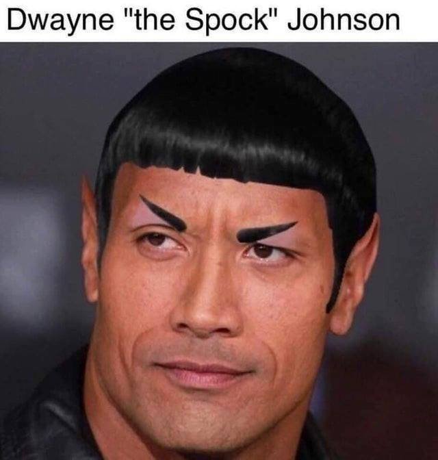 dwayne the spock johnson - Dwayne "the Spock" Johnson