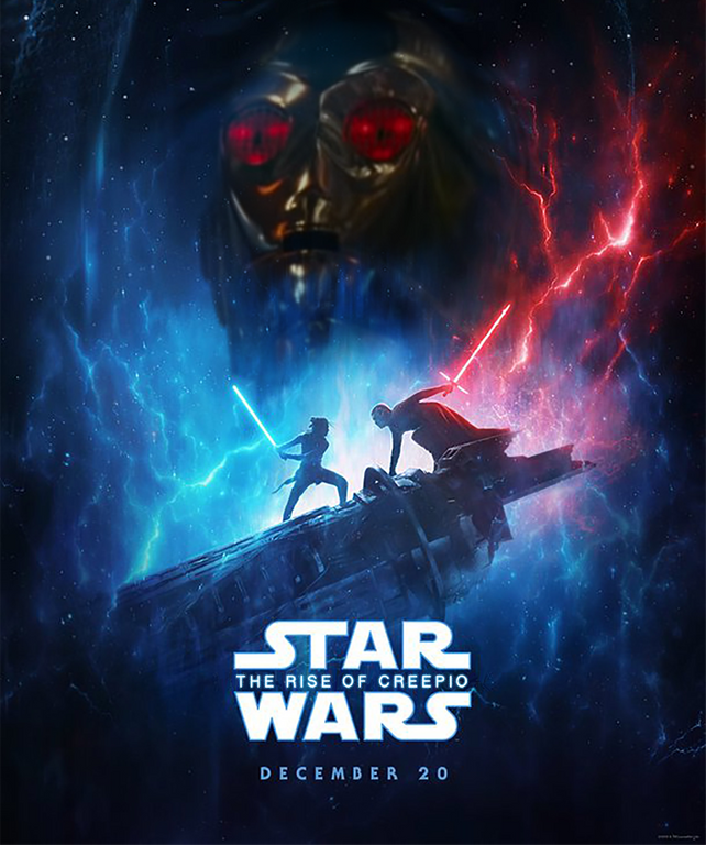 poster meme - star wars - Star Wars The Rise Of Creepio December 20