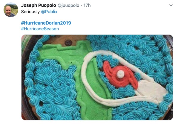 Hurricane Dorian meme - Tropical cyclone - Joseph Puopolo 17h Seriously 2019 Season