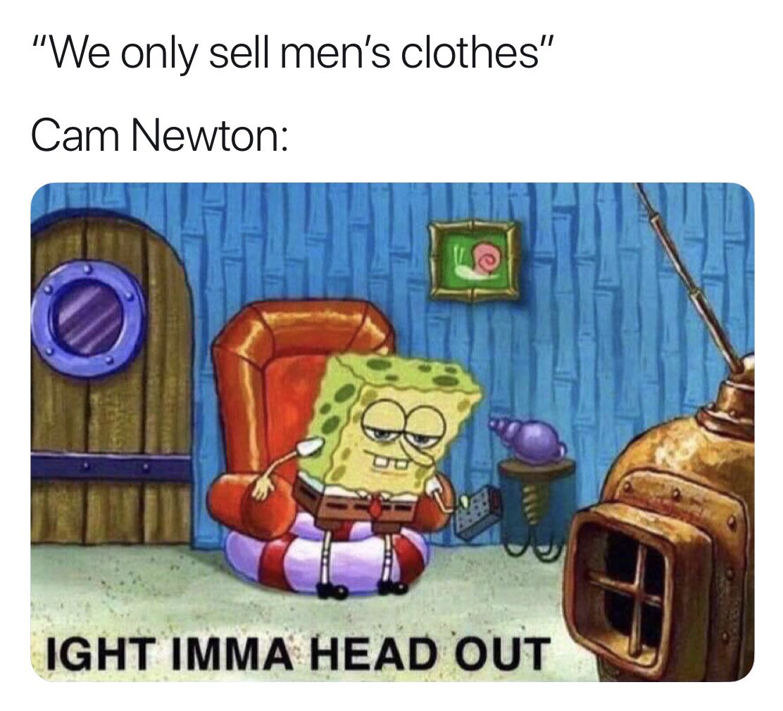 nfl memes - Meme - Cam Newton - Imma Head Out