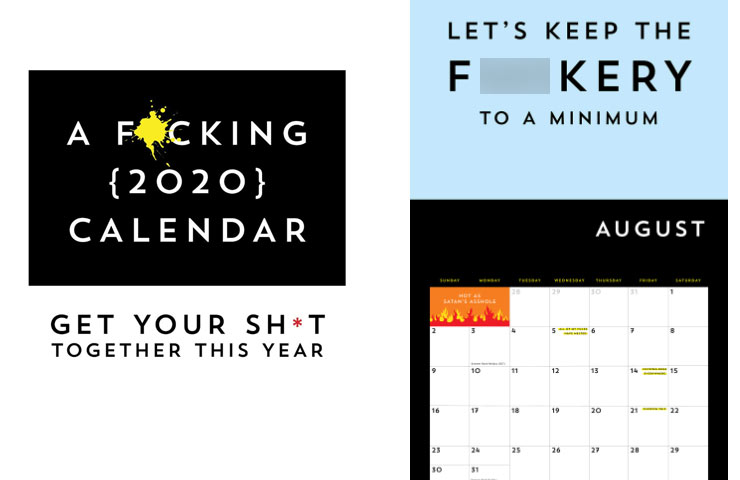 number - Let'S Keep The F. Kery To A Minimum A Ecking {220} Calendar August Get Your ShT Together This Year 23 24 25 26