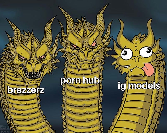 3 dragon meme template - Ccccc porn hub ig models brazzerz Www Wao mwandaminen 2019