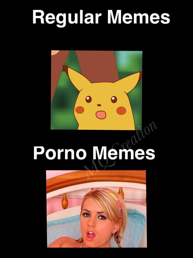 pokemon vs porn meme