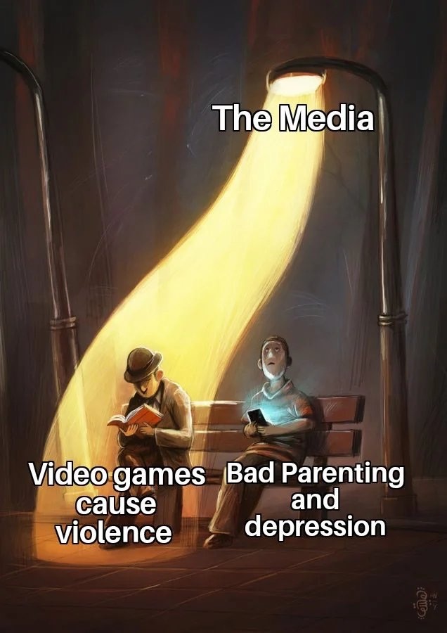 reality is often disappointing gif - The Media Video games Bad Parenting cause violence depression and