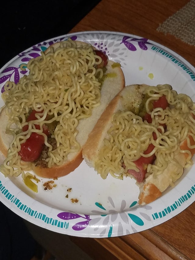 cursed food - spaghetti