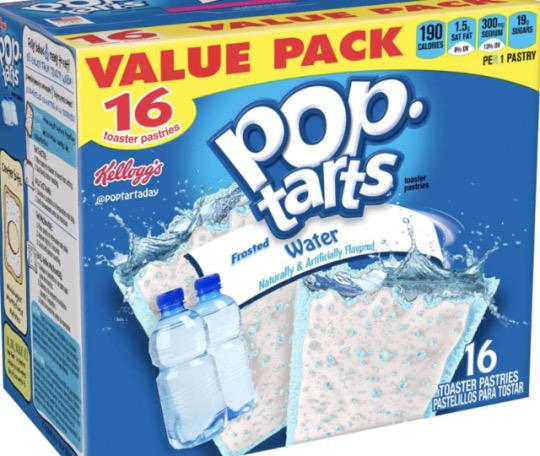 cursed food - pop tarts - Value Pack 1904 Pe 1 Pasi 16 aster pastrie Kellogg's 05. Harts apoptartaday Frosted Water ay & A Toaster Pastries Posterios Para Mostar