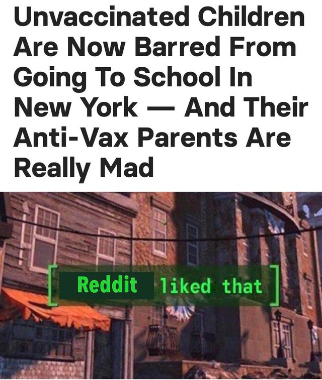 best memes - masturbation is no longer a sin - Unvaccinated Children Are Now Barred From Going To School In New York And Their AntiVax Parents Are Really Mad Reddit d that