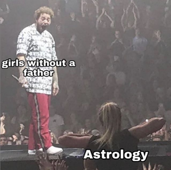 post malone - album cover - girls without a father Astrology