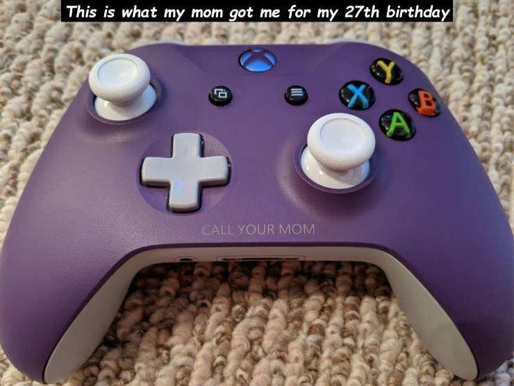 game controller - This is what my mom got me for my 27th birthday Call Your Mom
