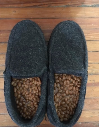 cursed image - shoes full of beans