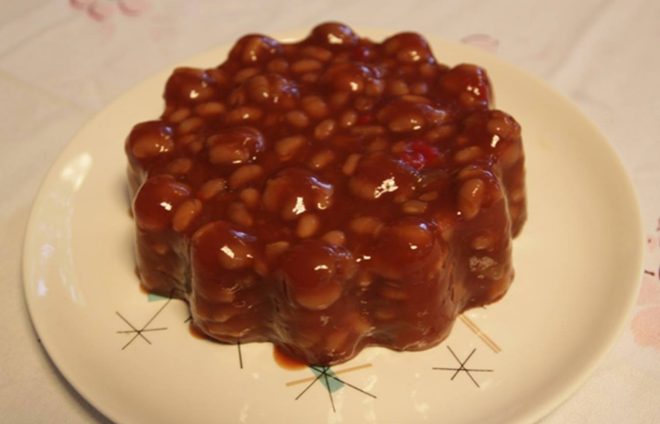 cursed image - gross baked beans