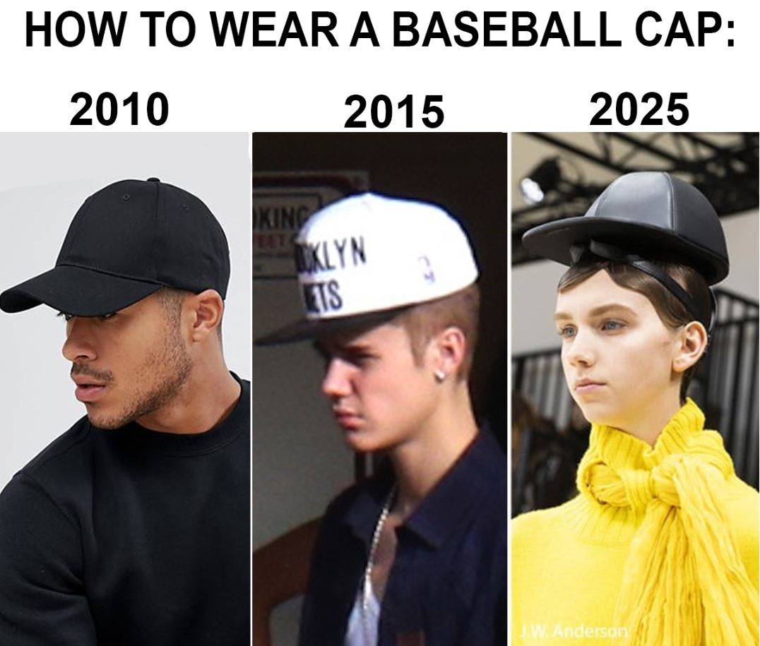 fedora - How To Wear A Baseball Cap 2010 2015 2025 Anderson