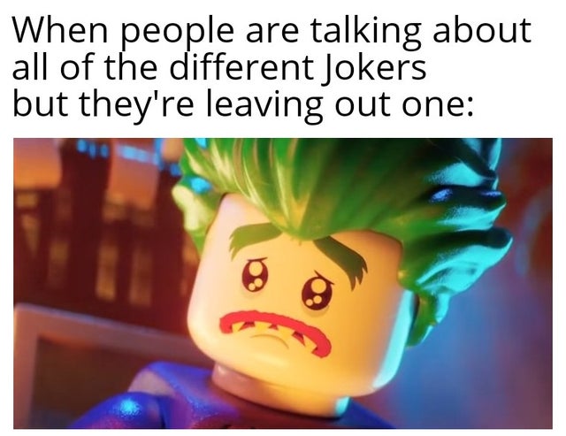 best meme 2019 - people think - When people are talking about all of the different Jokers but they're leaving out one