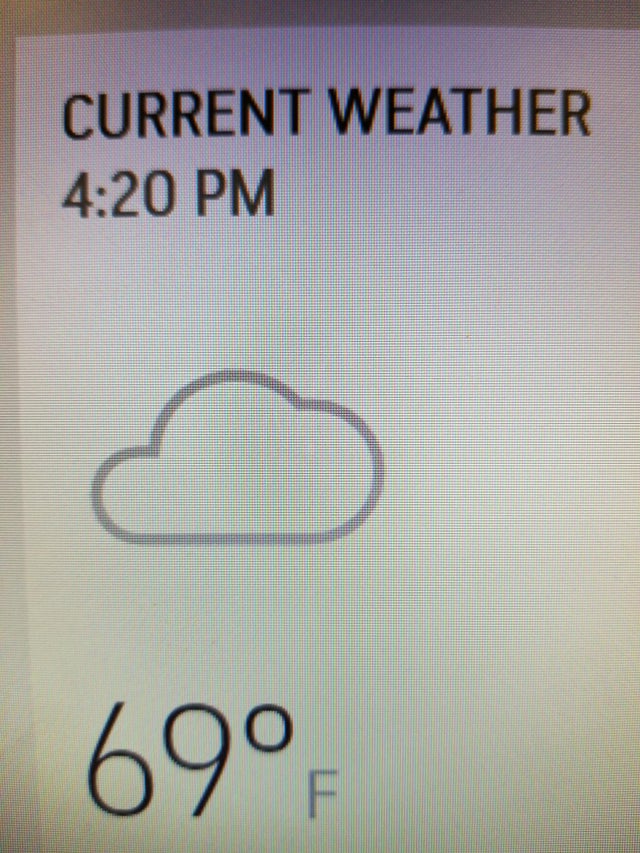 number - Current Weather 690
