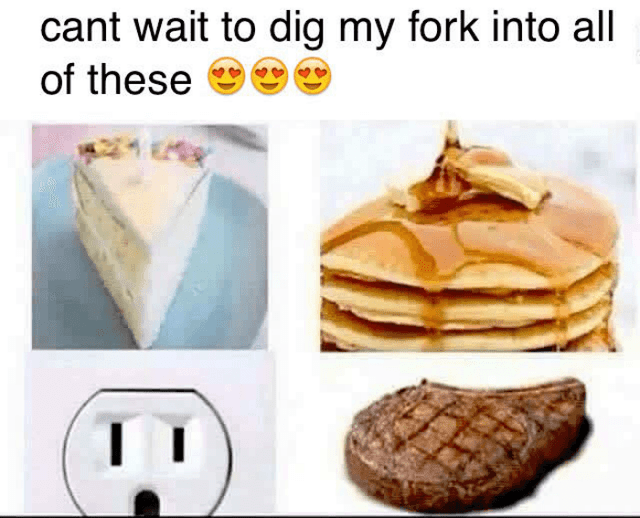 depression meme - can t wait to dig my fork into all of these - cant wait to dig my fork into all of these