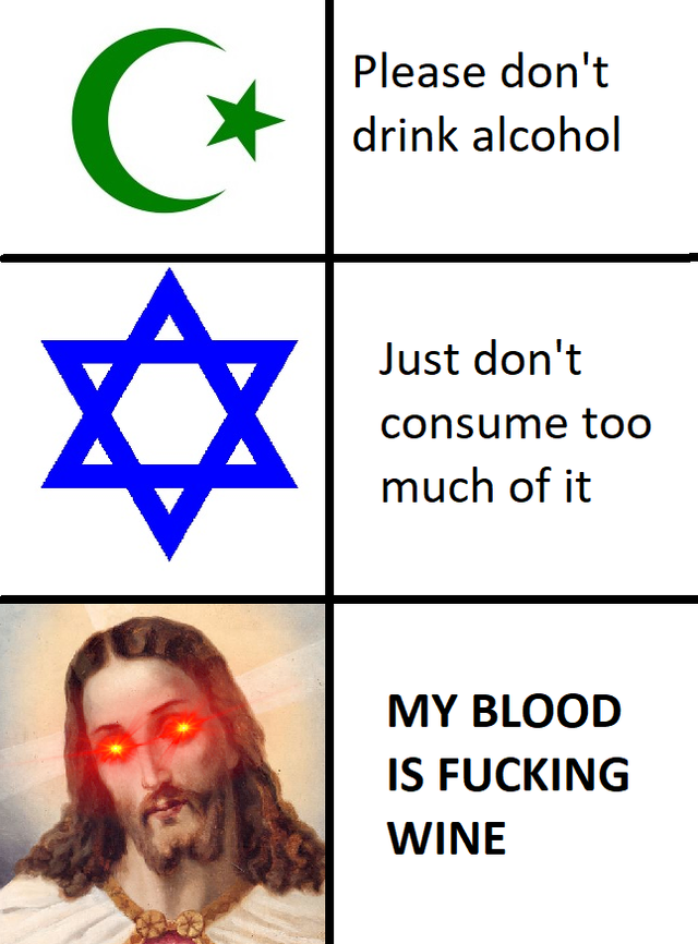 dank meme - jew logo - Please don't drink alcohol Just don't consume too much of it My Blood Is Fucking Wine