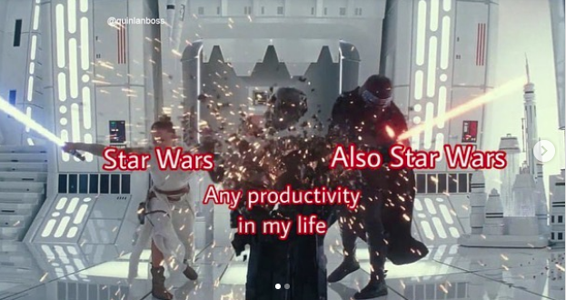 rise of skywalker meme - display window - caunlaboss Star Wars Also Star Wars Any productivity in my life"