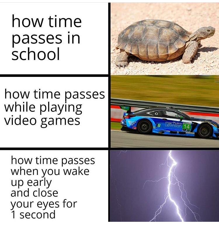 Video game - how time passes in school how time passes while playing video games on 14 how time passes when you wake up early and close your eyes for 1 second