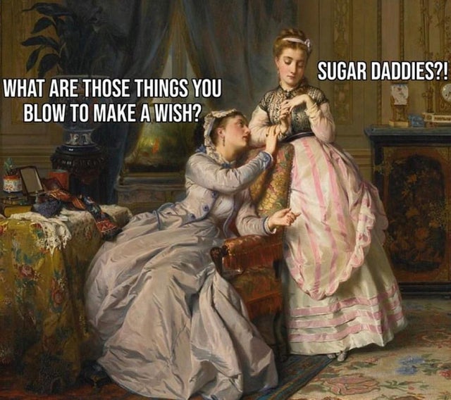 classic lockscreen - Sugar Daddies?! What Are Those Things You Blow To Make A Wish?