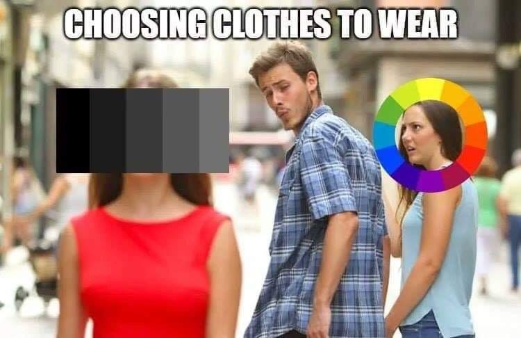 meme blank template - Choosing Clothes To Wear